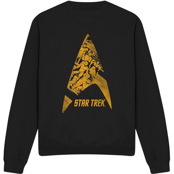 Star Trek - Felpa "Delta Crew"" Per Uomini/Donne Unisex TV11385 (Xxl) (Nero)"-image