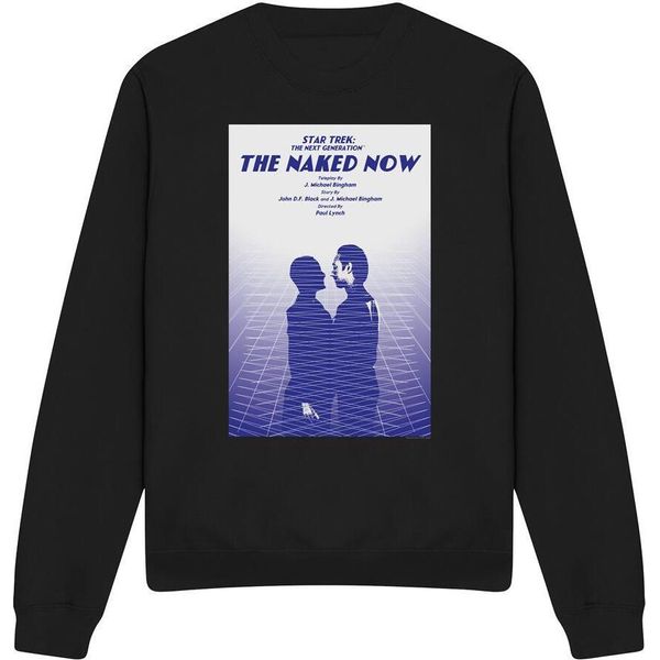 Star Trek - "The Next Generation Stagione 1 Episodio 3"" Felpa Da Uomo/Donna Unisex TV11672 (S) (Nero)"-image