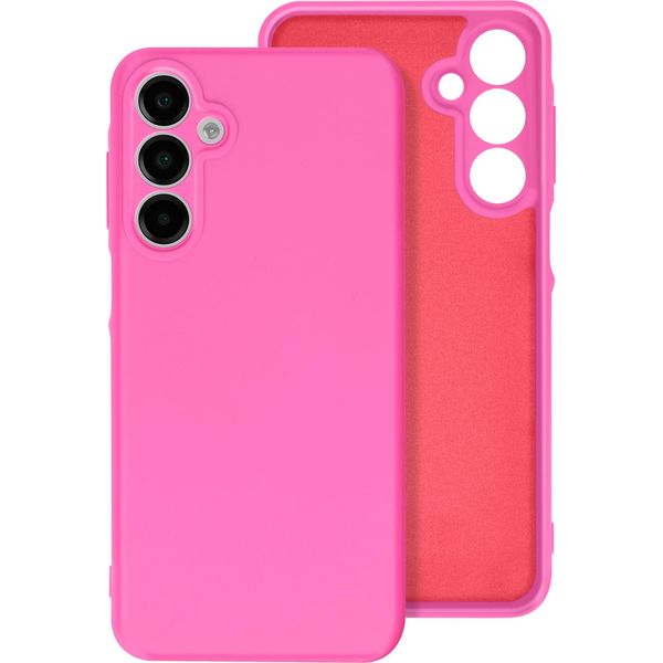 Avizar, Cover Per Samsung Galaxy A16 Semirigida Soft-Touch Antimacchia, Rosso Fucsia-image