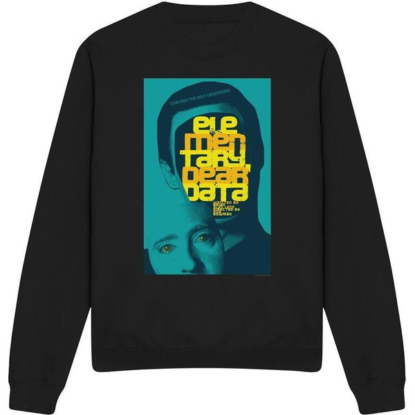 Star Trek - "The Next Generation Stagione 2 Episodio 3"" Felpa FüR Herren/Damen Unisex TV11724 (M) (Schwarz)"-image