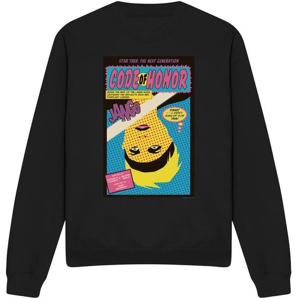 Star Trek - "The Next Generation Stagione 1 Episodio 4"" Felpa Per Bambini/Ragazzi Unisex TV11674 (Xl) (Schwarz)"-image