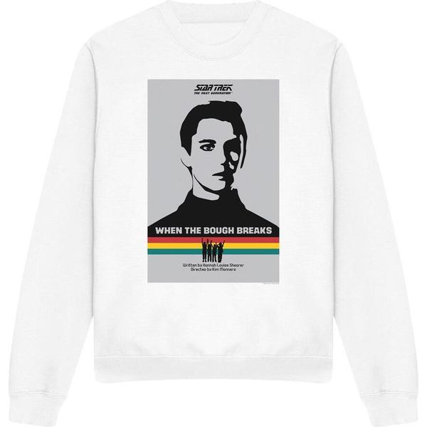 Star Trek - "The Next Generation Stagione 1 Episodio 17"" Felpa Per Uomo/Donna Unisex TV11699 (M) (Bianco)"-image