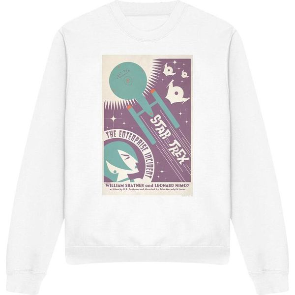Star Trek - "The Original Series Episode 57"" Felpa FüR Herren/Damen Unisex TV11621 (S) (Weiß)"-image