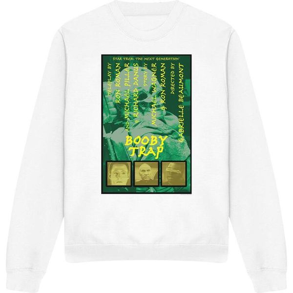 Star Trek - "The Next Generation Stagione 3 Episodio 6"" Felpa Per Bambini/Donne Unisex TV11773 (Xl) (Bianco)"-image