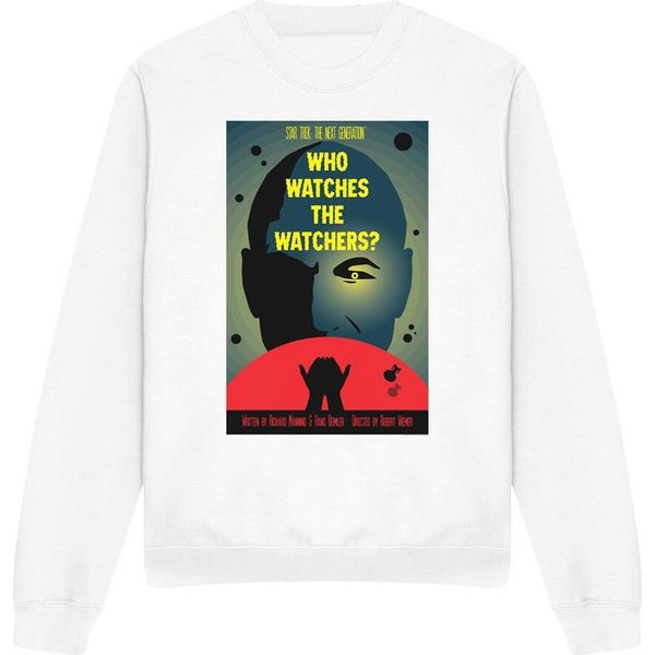 Star Trek - "The Next Generation Stagione 3 Episodio 4"" Felpa Per Bambini/Donne Unisex TV11769 (Xl) (Bianco)"-image