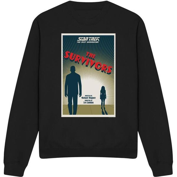Star Trek - "The Next Generation Stagione 3 Episodio 3"" Felpa Per Bambini/Ragazzi Unisex TV11768 (Xxl) (Schwarz)"-image