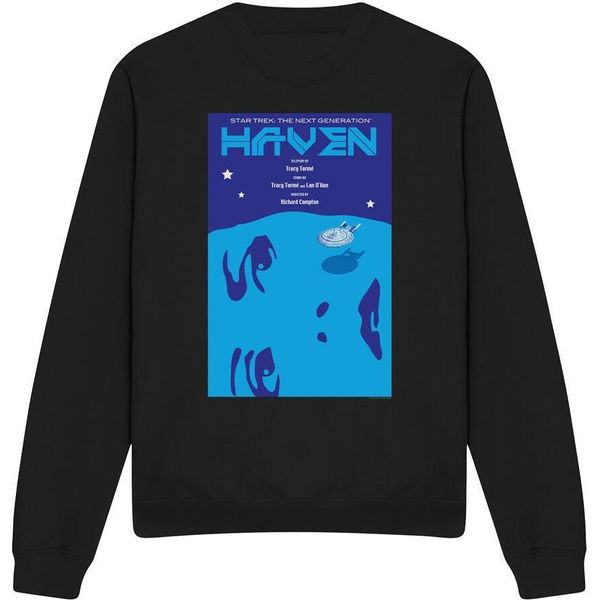 Star Trek - "The Next Generation Stagione 1 Episodio 11"" Felpa Per Bambini/Ragazzi Unisex TV11688 (Xl) (Schwarz)"-image