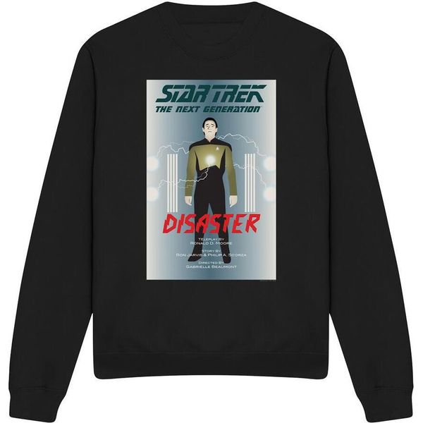 Star Trek - "The Next Generation Stagione 5 Episodio 5"" Felpa Per Bambini/Ragazzi Unisex TV11880 (L) (Schwarz)"-image