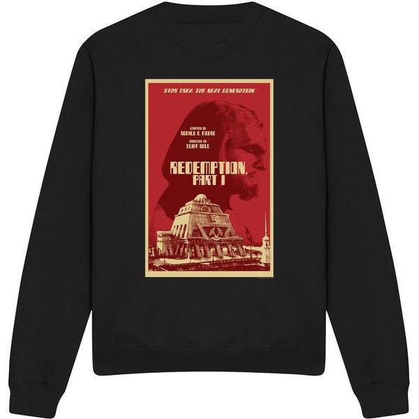 Star Trek - "The Next Generation Stagione 4 Episodio 26"" Felpa Per Bambini/Ragazzi Unisex TV11870 (Xxl) (Schwarz)"-image