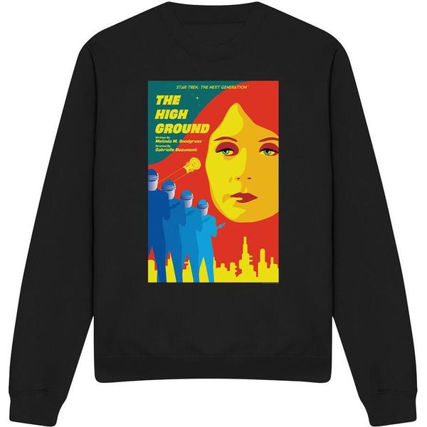 Star Trek - "The Next Generation Season 3 Episode 12"" Felpa FüR Herren/Damen Unisex TV11786 (M) (Schwarz)"-image