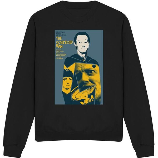 Star Trek - "The Next Generation Season 2 Episode 6"" Felpa FüR Herren/Damen Unisex TV11730 (M) (Schwarz)"-image