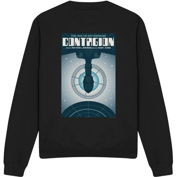 Star Trek - "The Next Generation Stagione 2 Episodio 11"" Felpa Per Bambini/Ragazzi Unisex TV11740 (L) (Schwarz)"-image