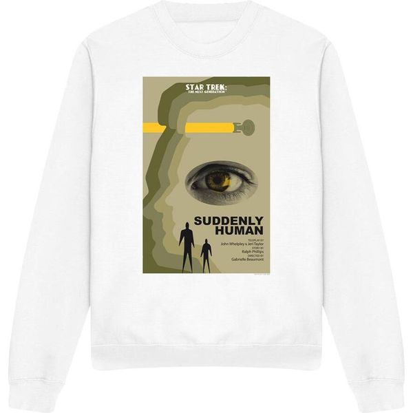 Star Trek - "The Next Generation Stagione 4 Episodio 4"" Felpa Per Bambini/Ragazzi Unisex TV11823 (Xxl) (Weiß)"-image