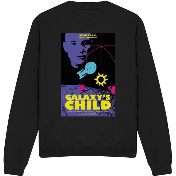 Star Trek - "The Next Generation Stagione 4 Episodio 16"" Felpa Per Bambini/Ragazzi Unisex TV11849 (Xxl) (Schwarz)"-image