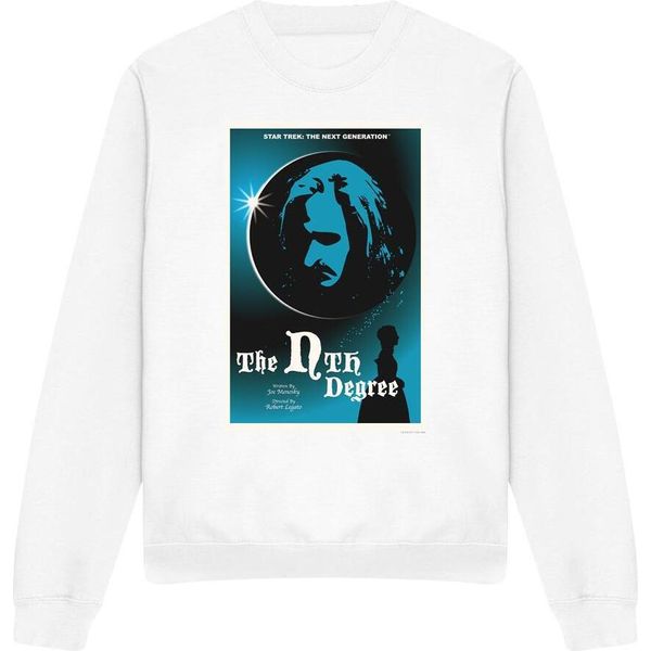 Star Trek - "The Next Generation Stagione 4 Episodio 19"" Felpa Per Bambini/Donne Unisex TV11854 (Xl) (Bianco)"-image