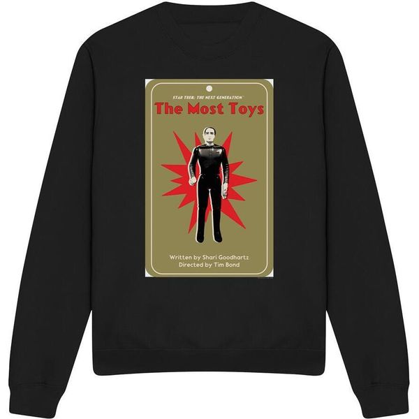 Star Trek - "The Next Generation Stagione 3 Episodio 22"" Felpa Per Bambini/Ragazzi Unisex TV11807 (M) (Schwarz)"-image