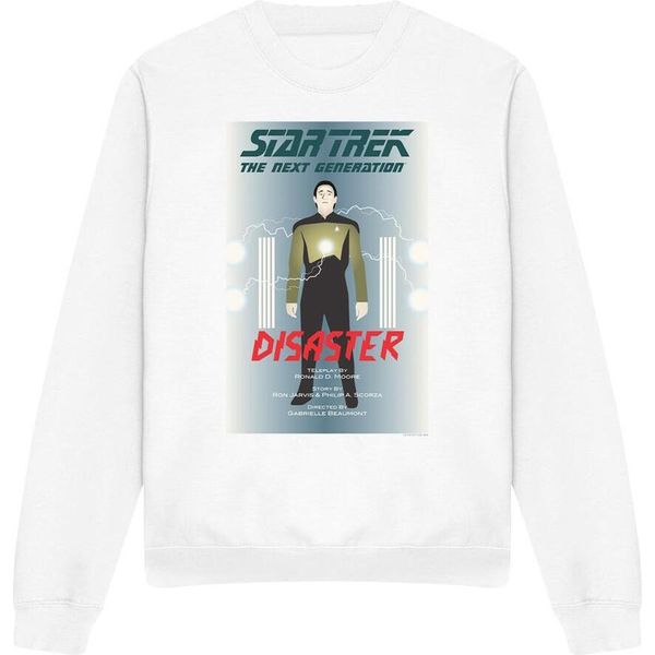Star Trek - "The Next Generation Stagione 5 Episodio 5"" Felpa Per Bambini/Ragazzi Unisex TV11879 (S) (Weiß)"-image