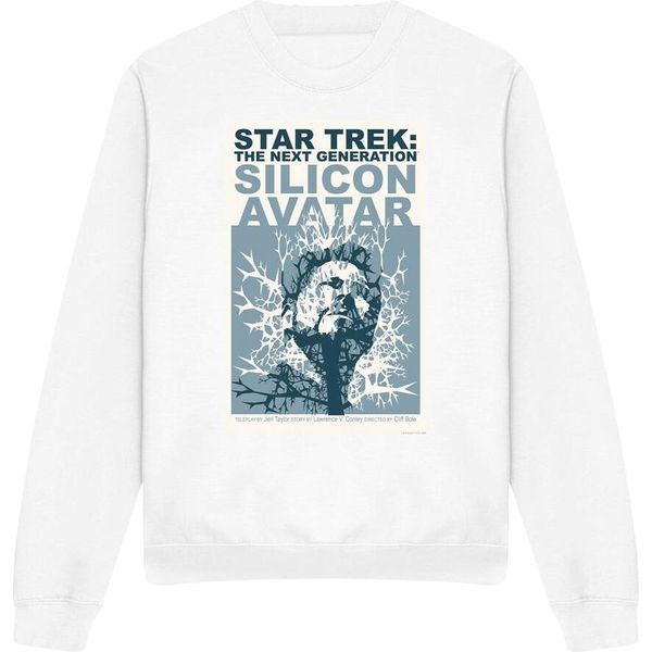 Star Trek - "The Next Generation Stagione 5 Episodio 4"" Felpa Per Bambini/Ragazzi Unisex TV11877 (Xl) (Weiß)"-image