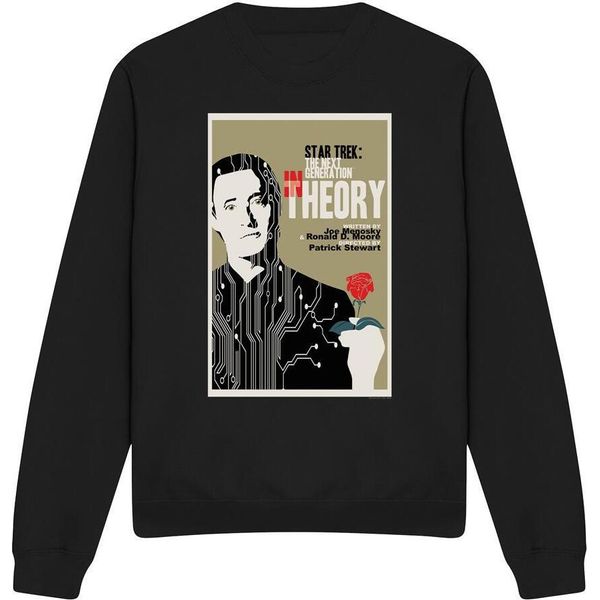 Star Trek - "The Next Generation Stagione 4 Episodio 25"" Felpa FüR Herren/Damen Unisex TV11868 (M) (Schwarz)"-image