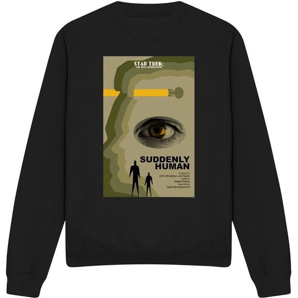 Star Trek - "The Next Generation Stagione 4 Episodio 4"" Felpa FüR Herren/Damen Unisex TV11824 (M) (Schwarz)"-image