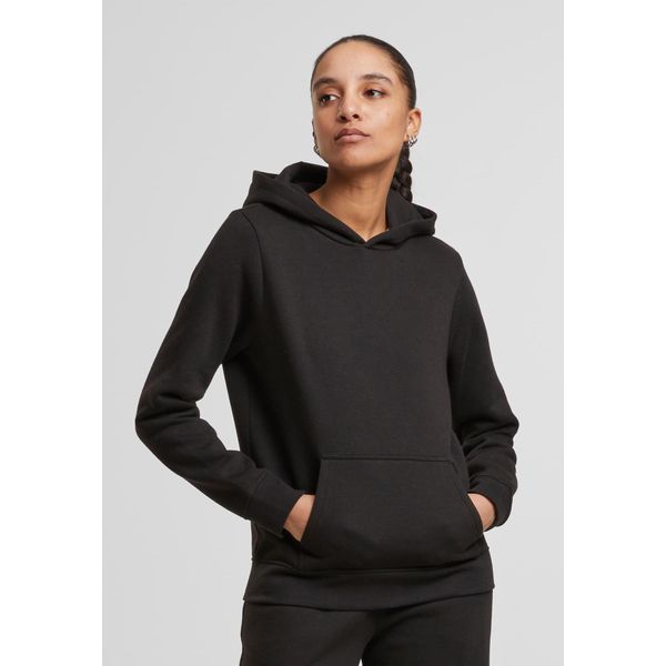 DáMská Mikina Urban Classics Ladies Basic Essential Hoody Nero - Xl-image