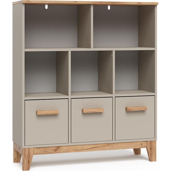 Vitalispa Scaffale Per Bambini Malia, 98.4 X 113.4 Cm, Cashmere/Artigianale-image