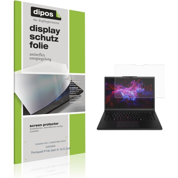 2X Pellicola Protettiva Per Lenovo Thinkpad P14S Gen 6 14.5 Zoll Protezione Schermo Antiriflesso Dipos-image