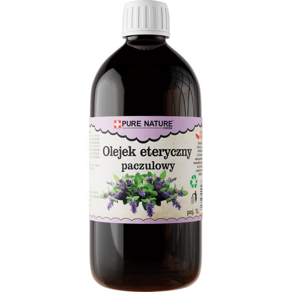 Pure Chemical | Olio Essenziale Di Patchouli | Naturale | Olio Di Patchouli | 1 Litro-image