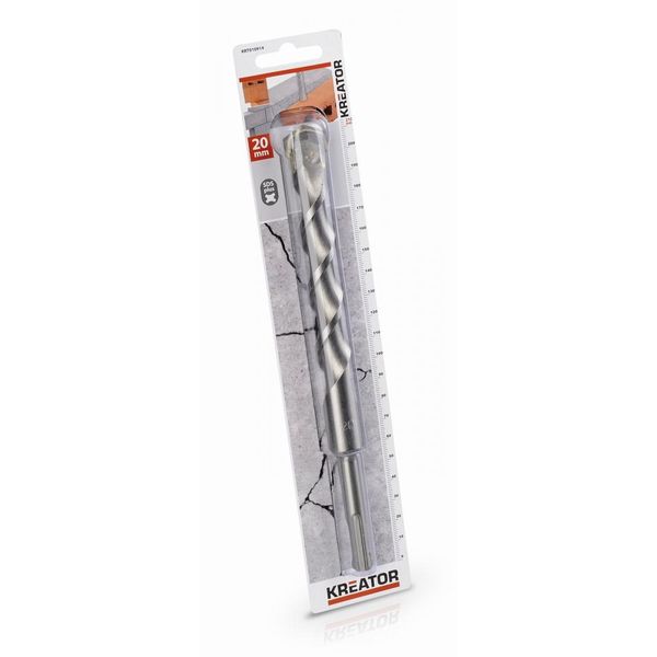 Sds-Plus Trapano Per Calcestruzzo Pietra Muratura ø 20 Mm Lunghezza 210 Mm Acciaio Per Utensili - ø 20 Mm - Lunghezza 210 Mm-image