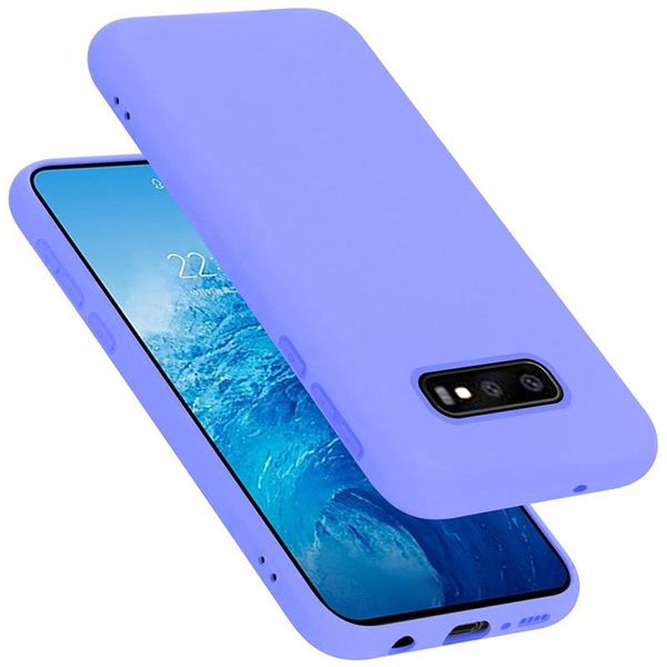 Cadorabo Custodia Protettiva Per Samsung Galaxy S10E Custodia In Viola Telefono Cellulare Custodia Cover Tpu Etui-image