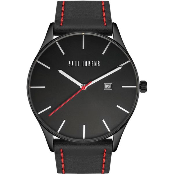 Paul Lorens Orologio Analogico Da Uomo Sandsdavelmiota Nero Taglia Unica-image