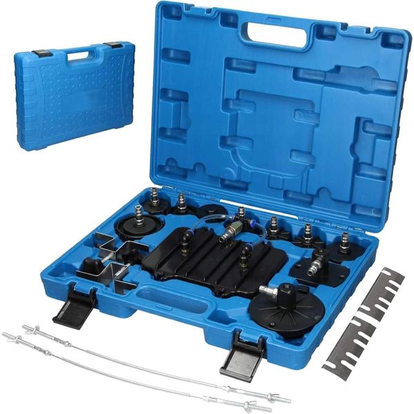 Luxtom | Adattatore Spurgo Freni, 11 Adattatori Per Veicoli A Motore, Per Spurgo Freni Ad Aria Compressa, Adattatore Spurgo Freni-image
