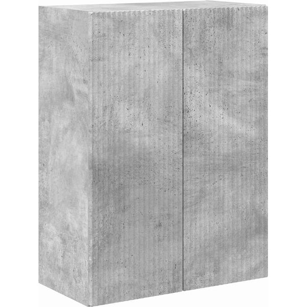 Syfax™ Mobile Tv Da Parete Grigio Cemento 59,5 X 31 X 80 Cm-image