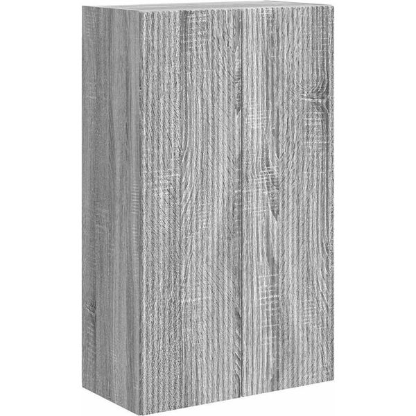 Syfax™ Mobile Tv Da Parete Grigio Sonoma 59,5 X 31 X 100 Cm-image