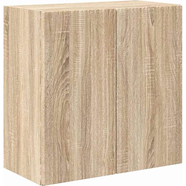 Syfax™ Mobile Tv Da Parete Rovere Sonoma 59,5 X 31 X 60 Cm-image