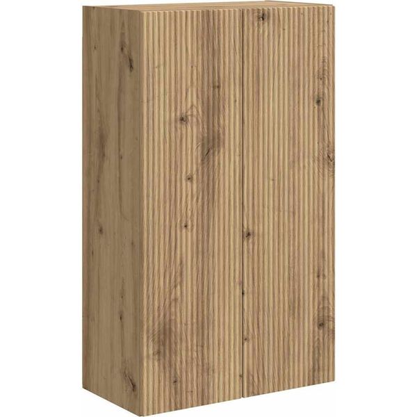 Syfax™ Mobile Tv Da Parete Rovere Artigianale 59,5 X 31 X 100 Cm-image
