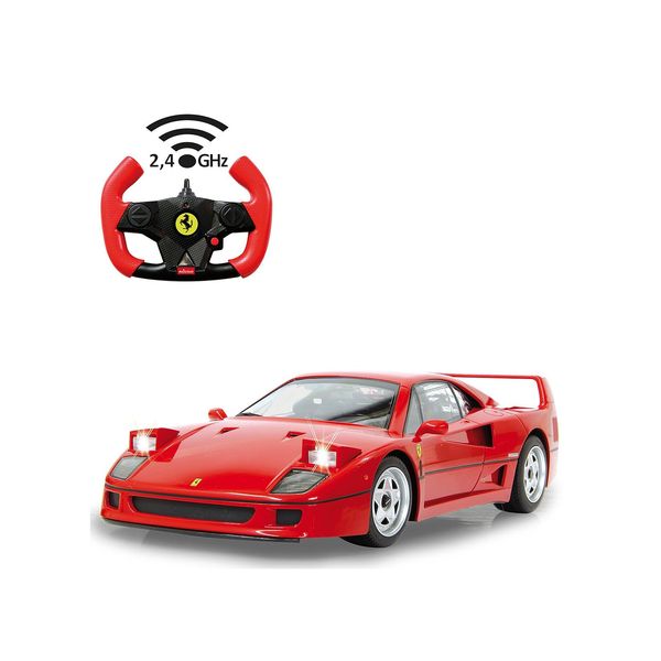 Jamara Ferrari F40 1:14 Rot 27Mhz Klappscheinw. Fernbedienbar-image