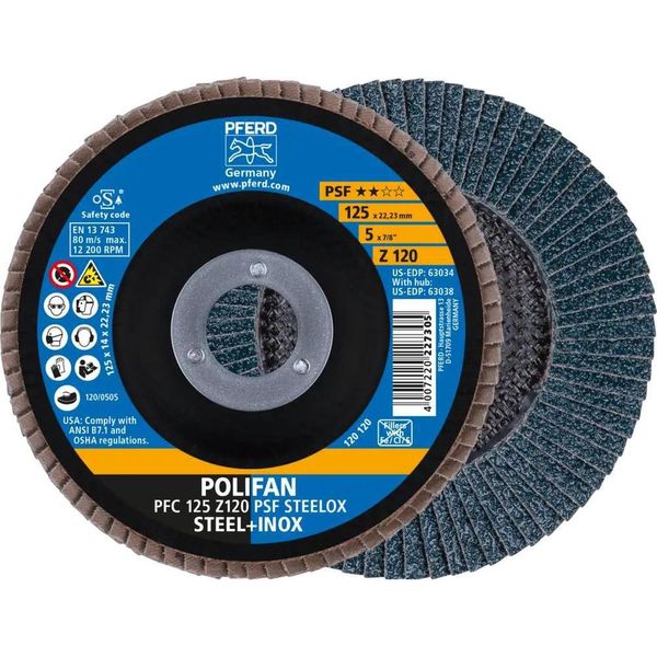 Pferd Tools Polifan Rondella Dentata Pfc Linea Universale Conica Psf Steelox Acciaio/Acciaio Inox-image