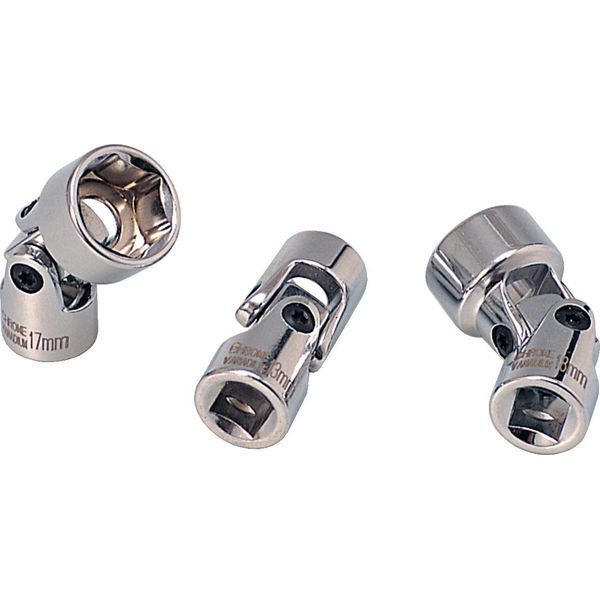 Ks Tools 3/8" Chromeplus Esagono Incassato Con Snodo 18 Mm - 911.3849"-image
