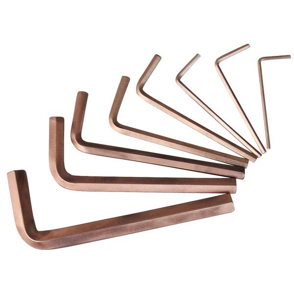Ks Tools Bronzeplus Set Di Chiavi A Bussola Esagonali, Lunghe, 8 Pezzi-image