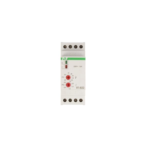F&F RT-822 Regolatore Di Temperatura 230V Ac 16A Campo Di Controllo Della Temperatura Da 30°C A 60°C Din-image