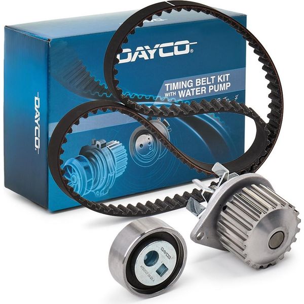 Dayco KTBWP1010 Kit Cinghia Dentata + Pompa Acqua Adatto Per Peugeot 206 Hatchback (2A/C) 106 Ii Hatchback (1A, 1C) 206 Sw (2E/K) 306 Hatchback 205 Ii-image