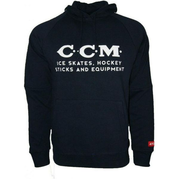 Ccm Hockey Heritage Logo Felpa Con Cappuccio Senior/Adulti Nightfall, Taglia: S-image