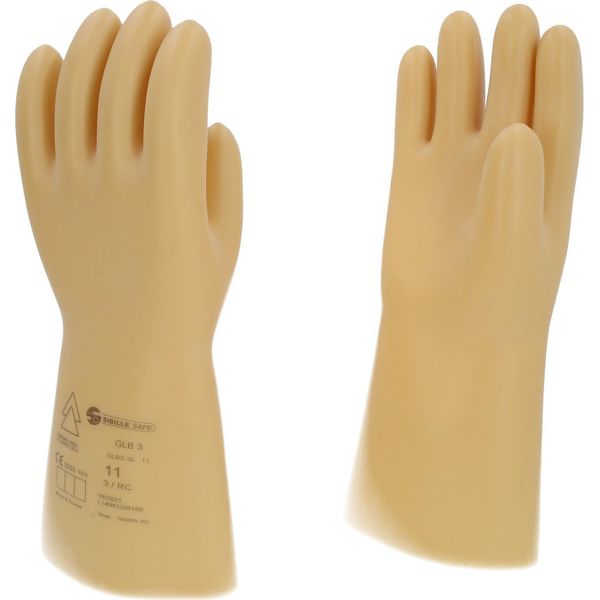 Ks Tools Guanto Di Protezione Per Elettricisti Con Isolamento Protettivo Taglia 11 Classe 3 Bianco - 117.0061-image