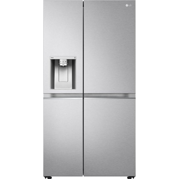 Lg GSLV91MBAD Frigorifero Side-By-Side, Classe D, 635L, Wi-Fi, No Allaccio, Uvnano,Acciaio-image