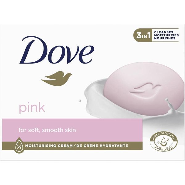 Dove Multicolor 1/4 Crema Idratante Sapone Bar 90G-image