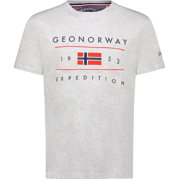 Maglietta Geographical Norway Herren Grau Sy9738H/Gn-Blended Grey GröSse 3XL-image