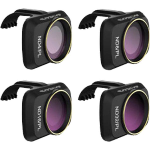 Sunnylife Set Of 4 Filters ND-PL 4/8/16/32 Sunnylife For Dji Mini 2 Se / Mini 2 (MM-FI9255)-image