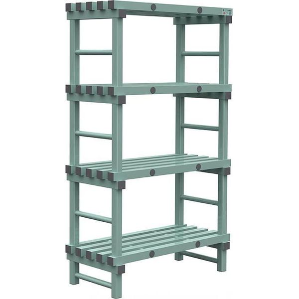 Scaffale Rea Euro 1000(L)X500(P)X1750(H)Mm Con 4 Montanti.-image