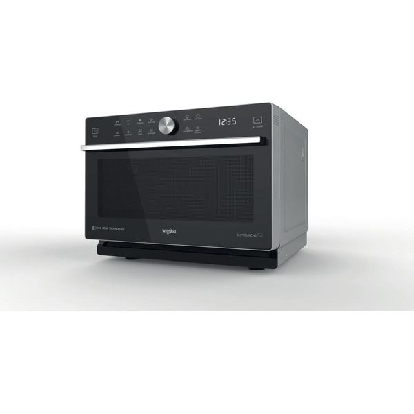 Whirlpool Mwsc 933 Sb Superficie Piana Microonde Combinato 33 L 900 W Nero, Argento-image